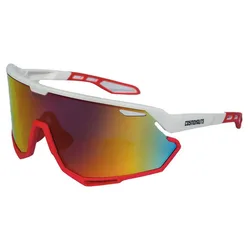 Occhiali Da Sole Polarizzati Urano New White / Red