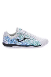 Scarpe da Calcetto FutSal Bianche e Azzurre MAXIMA 2532 Indoor 44