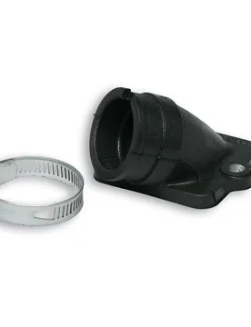 Collettore 22-28 Lunghezza 26 Inclinato In Nbr Per Motori Piaggio-Gilera 2t 50cc Vespa Primavera 50 2t Euro 2 (C533m) - Malossi - FashionsVida