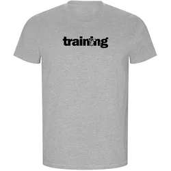 T-shirt à Manches Courtes Word Training Eco Heather Grey S