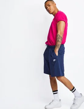 Club Short Herren Kurze Hosen - Marineblau - Größe S Navy S - Nike - FashionsVida