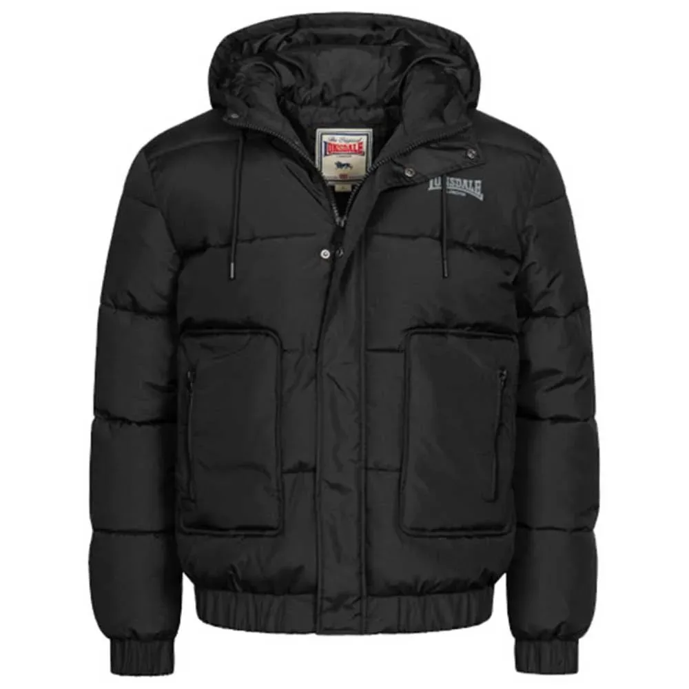 Veste Dollagh Black / Grey M - Lonsdale - FashionsVida