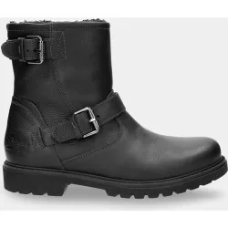 Botas de hombre en piel con forro de pelo sintético