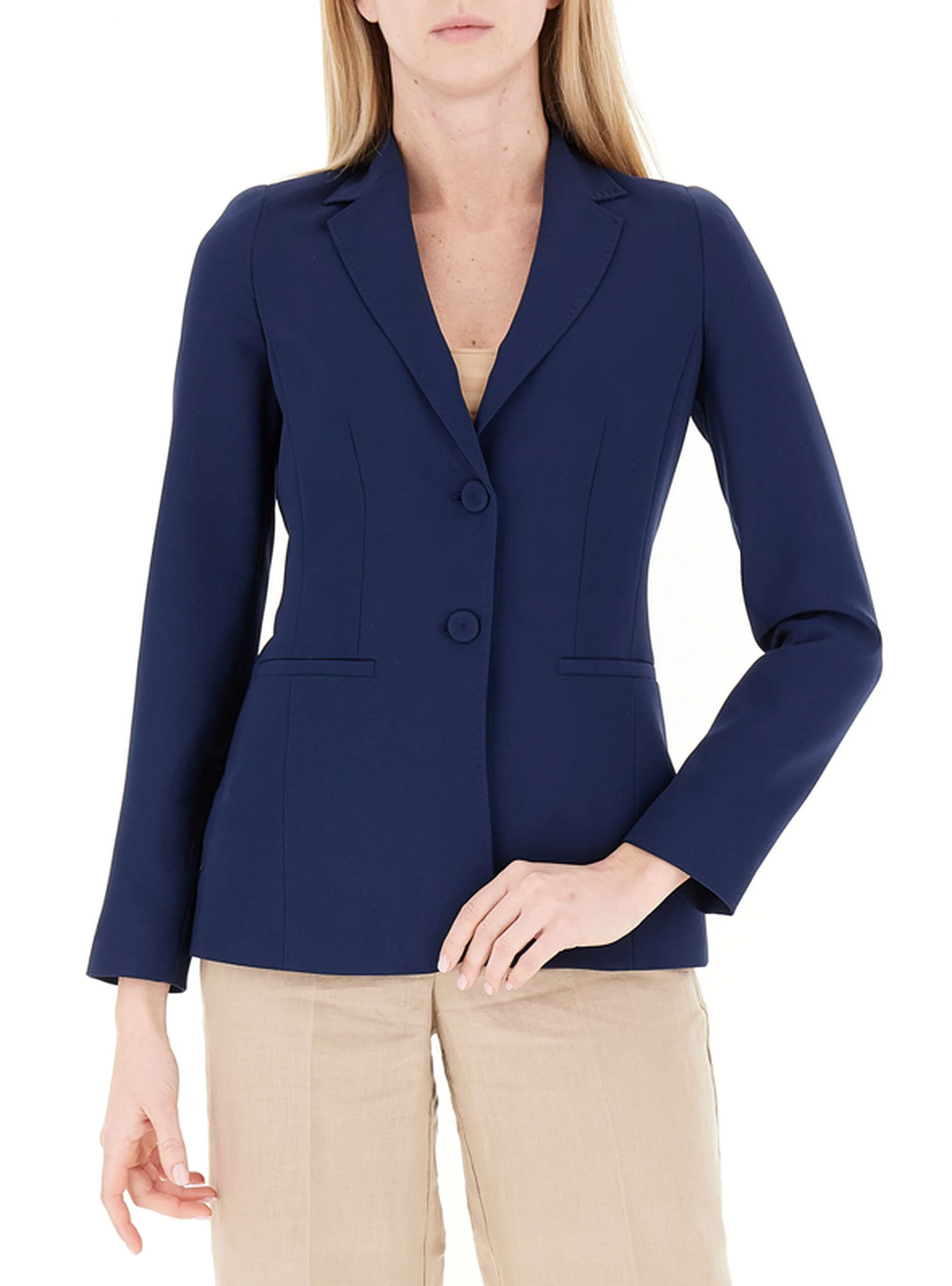 Blazer monopetto BLU NAVY 46 - Pennyblack - FashionsVida