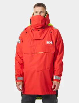 Men's Aegir Ocean Dry Breathable Smock Top Red S - Alert Red - Male - Helly Hansen - FashionsVida