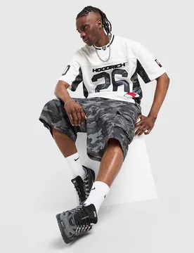 Ryder Camo Cargo Shorts - Herren, Grau - male - Size: XS - Hoodrich - FashionsVida