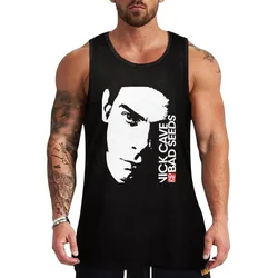 NICK CAVE CLASSIC Ess Tank Top Soft Stretch Tank Top Comfort Fit Sleeveless Casual