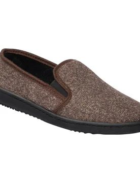 Herren Hausslipper "Klassik" braun 41 Damen - walzvital - FashionsVida