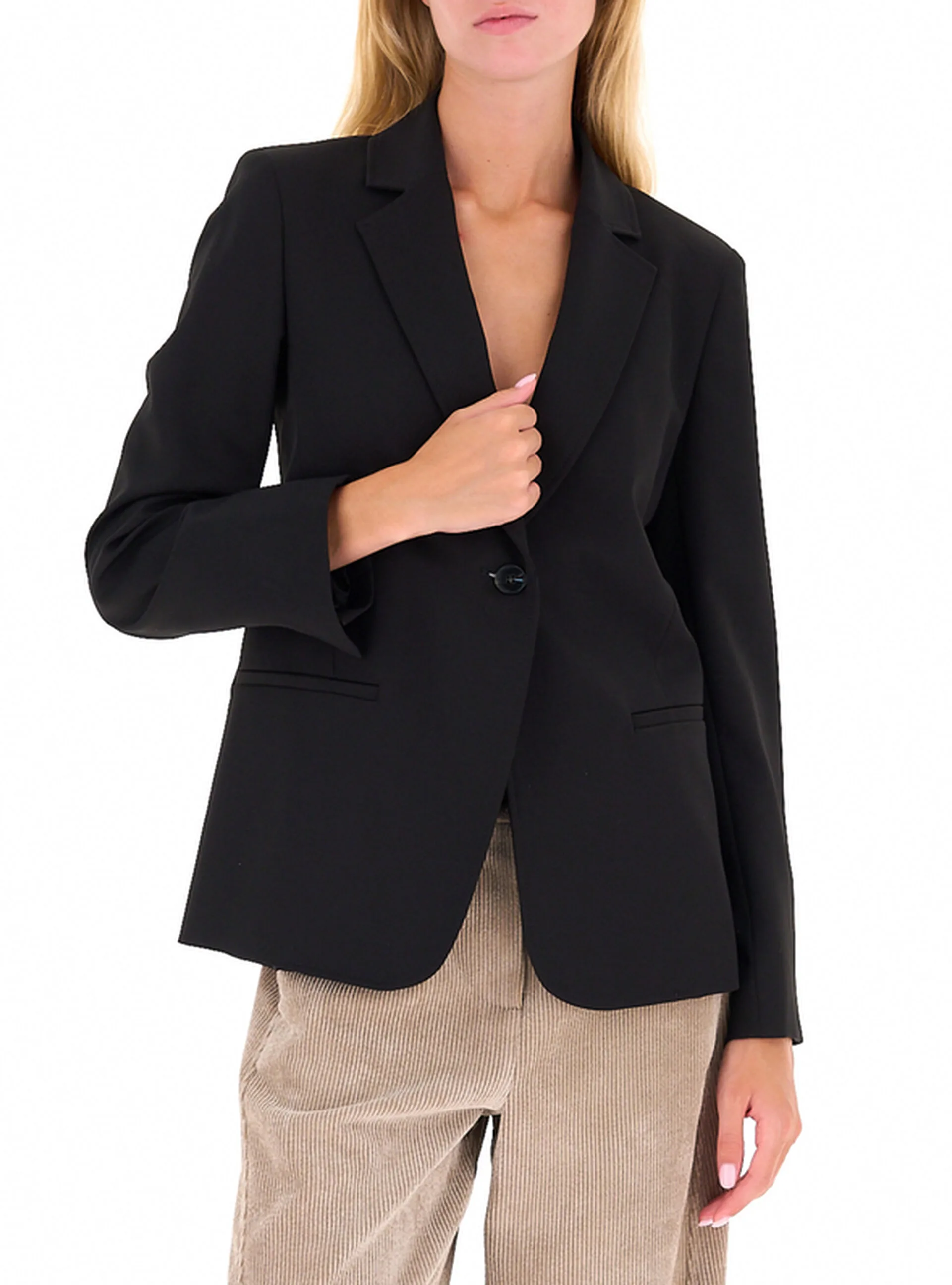 Blazer monopetto NERO 42 - EMME MARELLA - FashionsVida