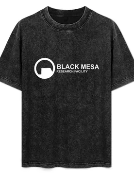 Black Mesa Research Facility T-Shirt man t shirt cotton t shirts for man pack white T-Shirt - Aliexpress - FashionsVida
