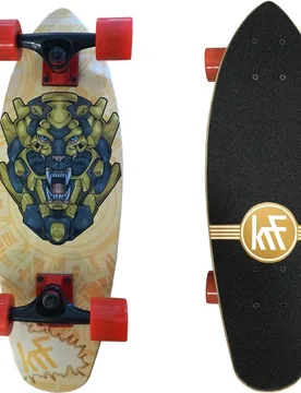 Skateboard Cruiser Lion Mech The New Urban Concept - KRF - FashionsVida