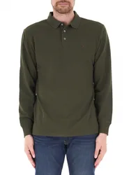 Polo maniche lunghe POLO VERDE OLIVA L