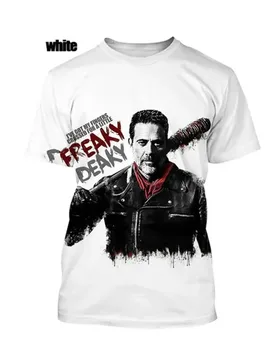 The Walking Dead T-shirt For Men 3D Printed Nigan Personality Loose Sweatshirt Streetwear Oversized O Neck Tees Causal Clothing - Aliexpress - FashionsVida