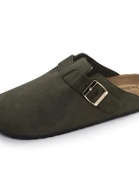 Mules Sabots confort Kaki kaki 37 - Isotoner - FashionsVida