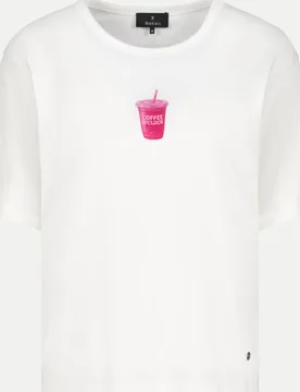 Monari T-Shirt Weiß 36 - monari - FashionsVida