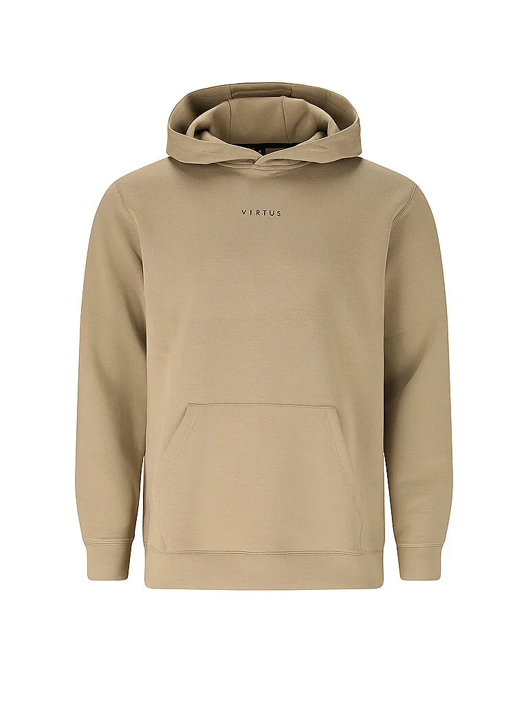 Sudadera con capucha para hombre Taro V2 Technical marrón claro L - Virtus - FashionsVida