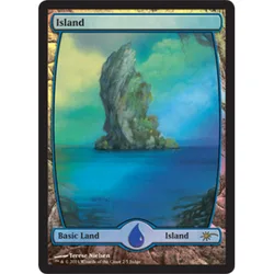 Island (Extended Art) (Judge Foil) Promotional Cards