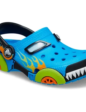 Zoccoli Classic Iam Monsterruck Toddler Neon Ocean EU 19-20 - Crocs - FashionsVida