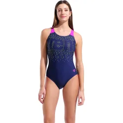 Bañador de mujer Feel con espalda Swim Pro Painterly