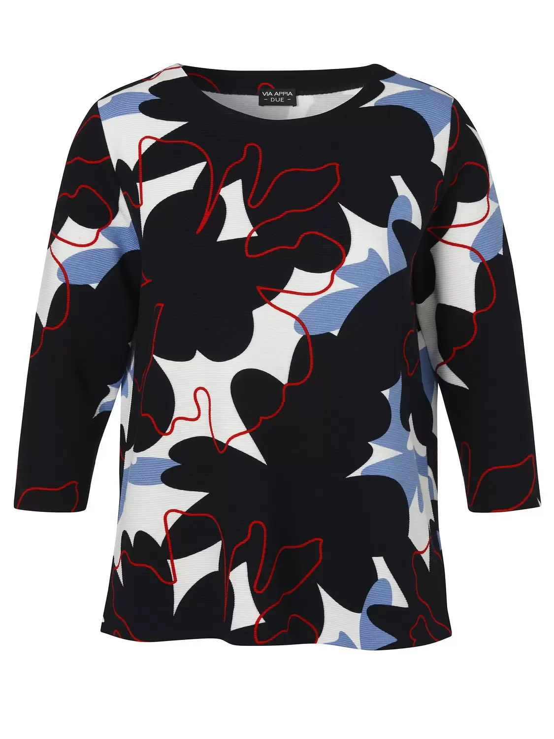 Sweatshirt Rundhals 3/4 Arm female - 54 - FashionsVida