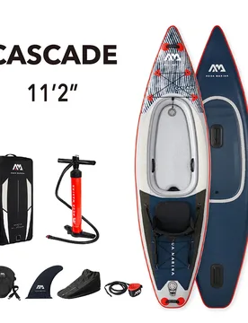Planche De Paddle Gonflable Cascade All-around Hybrid1 340 x 89 x 20 cm unisex - Aqua Marina - FashionsVida