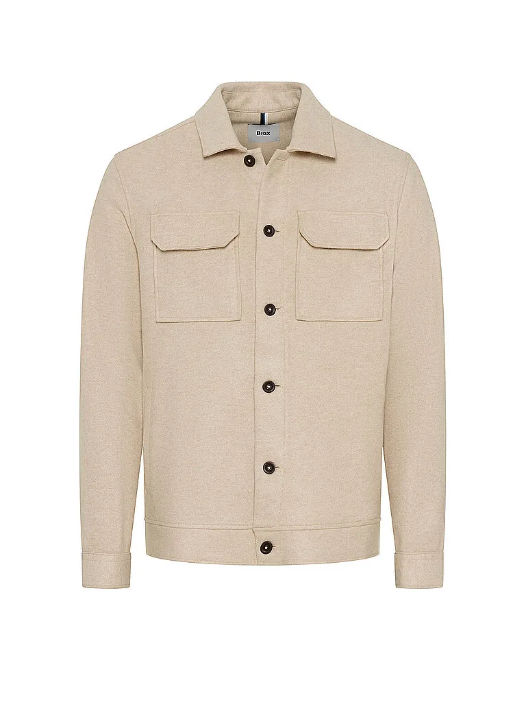 Overshirt SANTIAGO beige S Herren - Brax - FashionsVida