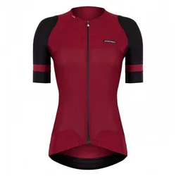 Maglia A Maniche Corte Mendia 1.0 Maroon / Black
