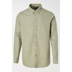 Camisa de hombre con mezcla de lino