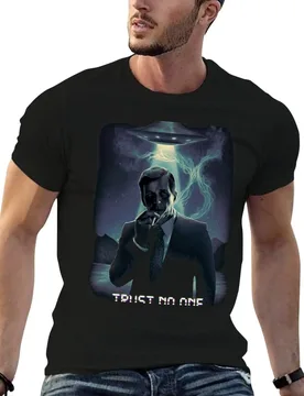 Trust no one - Cigarette Smoking Man T-Shirt cotton t shirts high quality t shirt custom print t shirt man luxury T-shirt - Aliexpress - FashionsVida