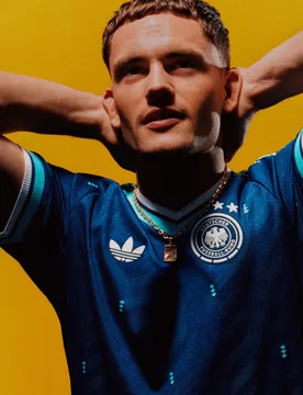 Maglia Away Authentic Germania 26 L Collegiate Navy - Adidas - FashionsVida