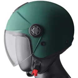 Casco Moto Jet Gelato Menta taglia L