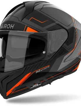Casco Moto Integrale MATRYX ROCKET Arancio Opaco taglia S - Airoh - FashionsVida
