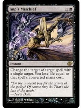 Imp's Mischief (foil) Planar Chaos - Magic: The Gathering - FashionsVida