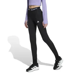 Leggings 7/8 Techfit Black / White 13-14 Anni