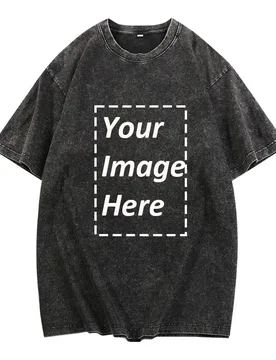 G Heavy Men Women Washed Vintage Customized Print Oversized T-Shirts Street Hip Hop Punk Harajuku Casual Cotton Short EU Size - Aliexpress - FashionsVida