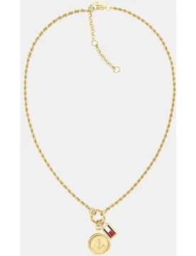 Collar Nautical Charms de acero - Tommy Hilfiger - FashionsVida