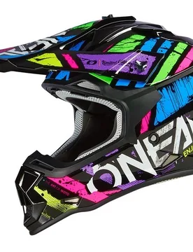 Casco moto cross Enduro 2SRS Helmet GLITCH V.23 Multic taglia 2X - Oneal - FashionsVida
