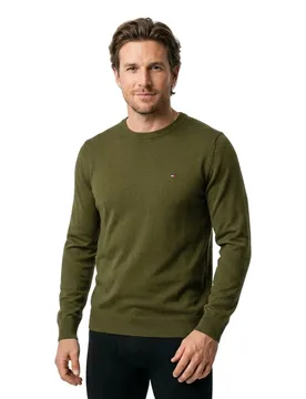 Pull Mw0mw28046 Khaki 2XL - Tommy hilfiger - FashionsVida