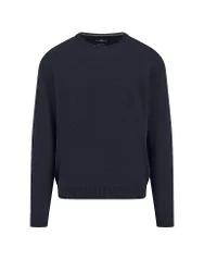 Kaschmirpullover dunkelblau L Herren