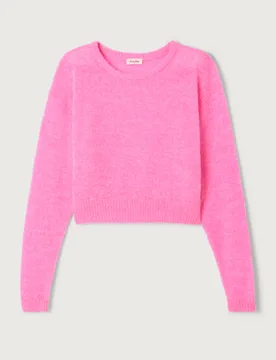 PULL COURT BOULE ML COL ROND female - L - FashionsVida