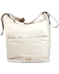 Borsa hobo Breeze Nylon Donna Champagne in Tessuto