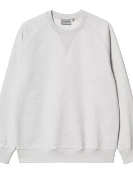 Chase Sweater Ash Heather / Gold XXL Herren - Carhartt WIP - FashionsVida