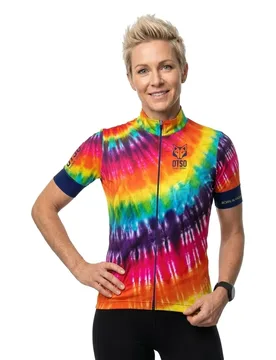 Maglia A Maniche Corte Tie Dye Multicolour - OTSO - FashionsVida