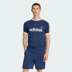 T-shirt Slim Ringer 3-Stripes XL Night Indigo