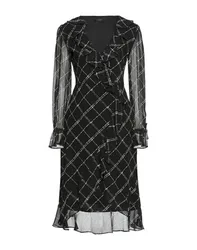 Vestido midi Mujer Negro 34 Mujer