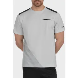 Camiseta M-C Hombre ALKES GRIS CLARO VIGORE