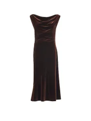 Swing Abendkleid marrone 36