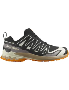 Chaussures de trail en GORE-TEX - XA Pro 3D V9 GTX M Black/Vanilla Ice - Taille 42 2/3 - Noir - Salomon - FashionsVida