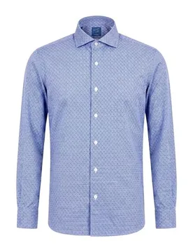 Camisa Hombre Azul marino 40 Hombre - Barba - FashionsVida