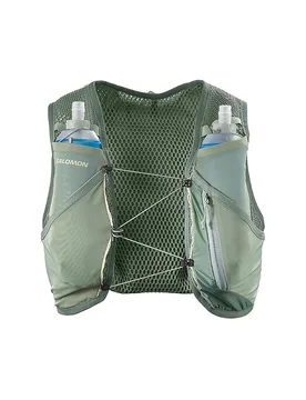 Gilet idratazione Active Skin 4 Set verde chiaro M - Salomon - FashionsVida